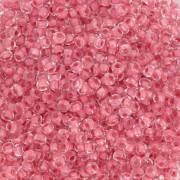 Perles rocailles Preciosa 11/0 2 mm - Terra Red Lined x20g