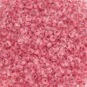 Perles rocailles Preciosa 11/0 2 mm - Terra Red Lined x20g