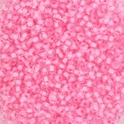 Perles rocailles Preciosa 11/0 2 mm - Terra Pink Lined x20g
