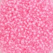 Perles rocailles Preciosa 11/0 2 mm - Terra Pink Lined x20g