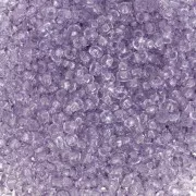 Perles rocailles Preciosa 11/0 2 mm - Solgel - Dark Violet 2 Dyed Crystal x20g