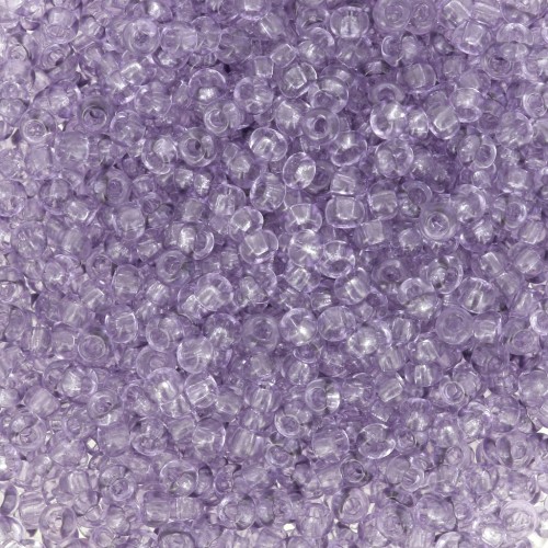 Perles rocailles Preciosa 11/0 2 mm - Solgel - Dark Violet 2 Dyed Crystal x20g