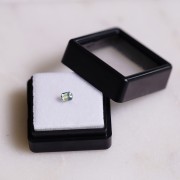 Saphir bicolore rectangle 4.05x3 mm - 0.30 cts|raw }}