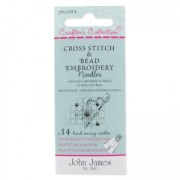 Assortiment d'aiguilles broderie en perles et point de croix 5-7-24 x14|raw }}