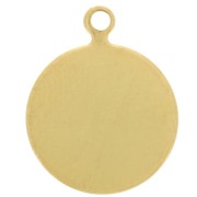 Pastilles à coller 12 mm - Doré à l'or fin x5|raw }}