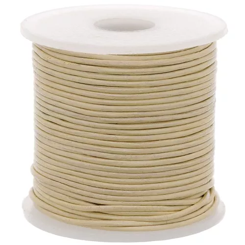 Cordon cuir 0,8 mm Gold/Silver Shade Métallisé x 25 m