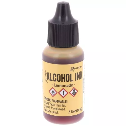 Encre transparente à alcool Adirondack Tim Holtz 14ml - Lemonade x1