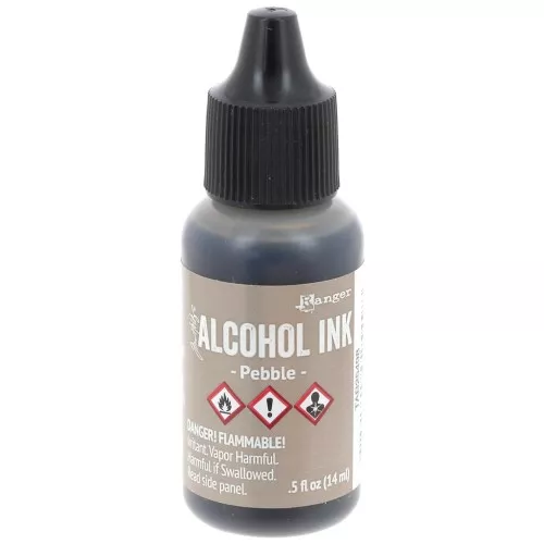 Encre transparente à alcool Adirondack Tim Holtz 14ml - Pebble x1