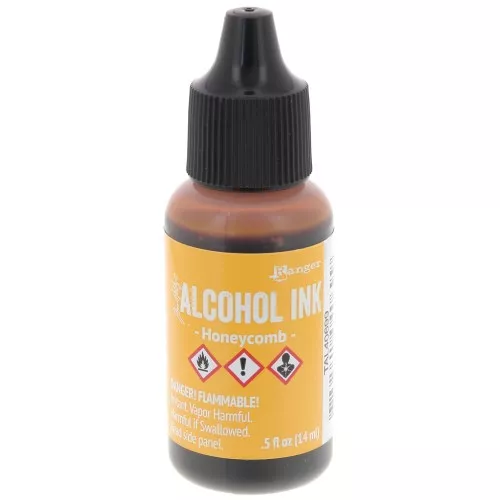 Encre transparente à alcool Adirondack Tim Holtz 14ml - Honeycomb x1
