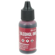 Encre transparente à alcool Adirondack Tim Holtz 14ml Brick x1|raw }}