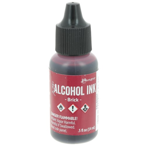 Encre transparente à alcool Adirondack Tim Holtz 14ml Brick x1