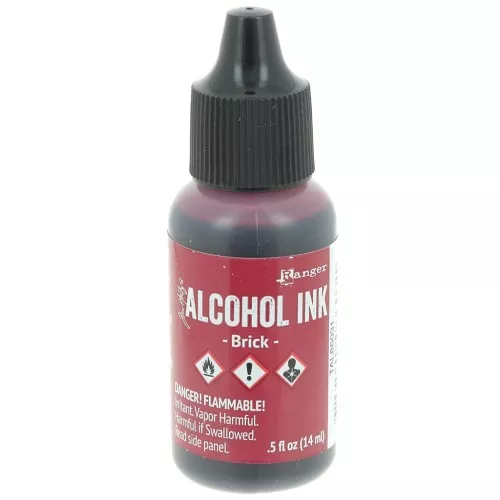 Encre transparente à alcool Adirondack Tim Holtz 14ml - Brick x1