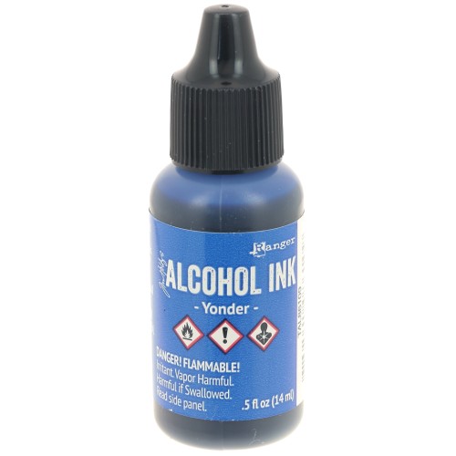 Encre transparente à alcool Adirondack Tim Holtz 14ml Yonder x1
