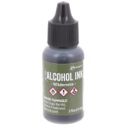 Encre transparente à alcool Adirondack Tim Holtz 14ml Wilderness x1