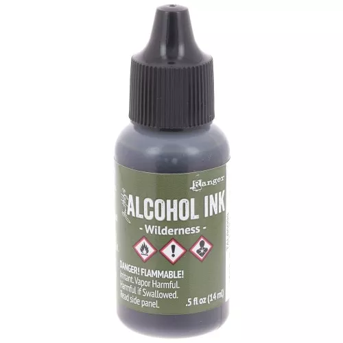 Encre transparente à alcool Adirondack Tim Holtz 14ml - Wilderness x1