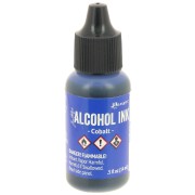 Encre transparente à alcool Adirondack Tim Holtz 14ml Cobalt x1|raw }}