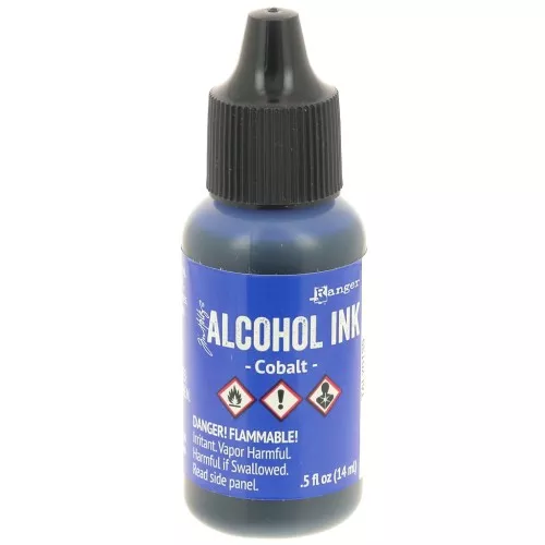 Encre transparente à alcool Adirondack Tim Holtz 14ml - Cobalt x1