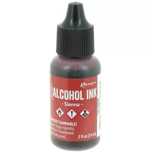 Encre transparente à alcool Adirondack Tim Holtz 14ml - Sienna x1