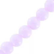 Rondes imitation gemme 6 mm Light Amethyst x85cm