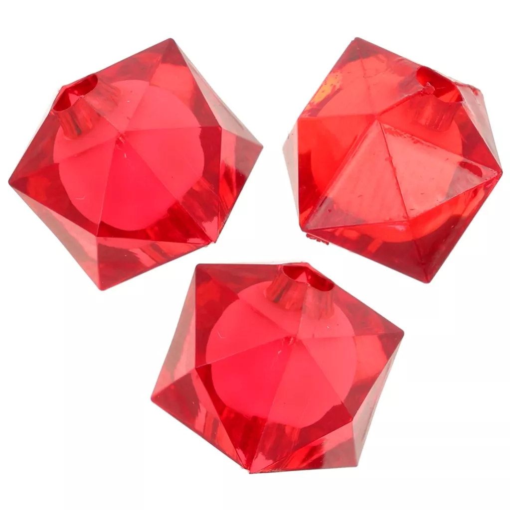 HUAZIZ Lot De 100 Dés 12mm En 10 Couleurs – Acrylique Transparent, Parfait Pour Jeux De Société Et Apprentissage