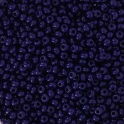 Perles rocailles Preciosa  11/0 2 mm - Opaque Dark Blue x20g