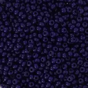 Perles rocailles Preciosa  11/0 2 mm - Opaque Dark Blue x20g