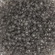 Perles rocailles Preciosa 11/0 2 mm - - Solgel - Grey 2 Dyed Crystal x20g