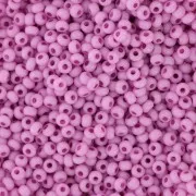 Perles rocailles Preciosa  11/0 2 mm - - Solgel - Pink 3 Dyed Chalkwhite x20g