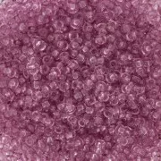 Perles rocailles Preciosa 11/0 2 mm - - Solgel - Violet 2 Dyed Crystal x20g
