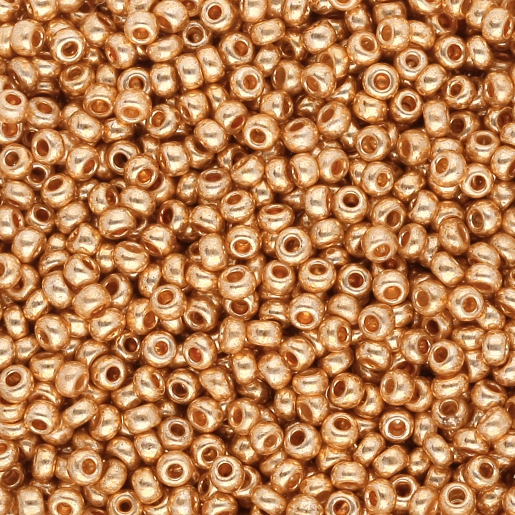 24 Perles En Papier Mâché Peintes à La Main + Perles Rocaille Dorée - Lot Neuf, Création Bijoux