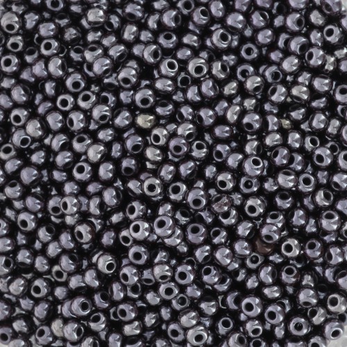 Perles rocailles Preciosa 11/0 2 mm - - Opaque Brown Tango Sfinx