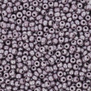 Perles rocailles Preciosa 11/0 2 mm - - Opaque Dark Violet Sfinx x20g