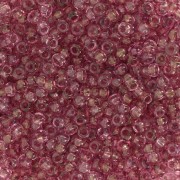 Preciosa Perles rocailles  11/0 - 2 mm - Crystal Rose Luster x20g|raw }}