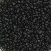 Perles rocailles Preciosa 11/0 2 mm - - Transparent Dark Green x20g