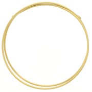 Fil laiton rond semi-dur 3 mm - Cu 73% - pour création de bijoux - Laiton brut x1m|raw }}