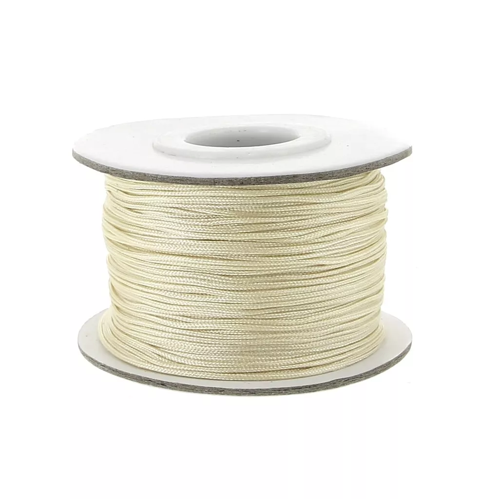 Fil Pour Bricolage 100% Nylon 135 Mètres Coloris Beige