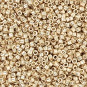 Miyuki Delica Duracoat 11/0 DB2501 - Galvanized Pale Gold x100g