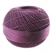 Fil de coton Lizbeth taille 40 Dark Country Grape n°682 x274m