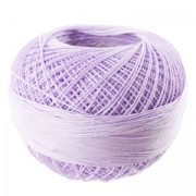 Fil de coton Lizbeth taille 40 Light Purple Iris n°646 x274m