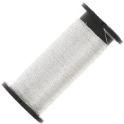 Fil métallisé Kreinik pour la broderie d'or - taille 1 - Silver (001J) x40m|raw }}