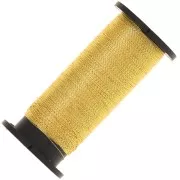 Fil métallisé Kreinik pour la broderie d'or - taille 1 - Dark gold (321J) x40m