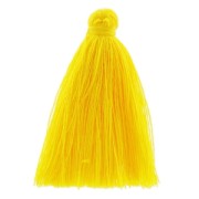 Pompon imitation coton 43-46 mm Jaune x1|raw }}
