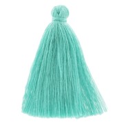 Pompon imitation coton 43-46 mm Teal x1