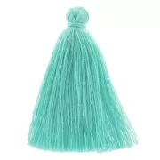 Pompon imitation coton 43-46 mm Teal x1