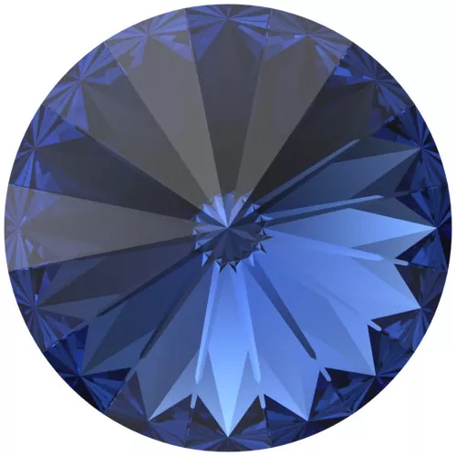 Cabochon PureCrystal 1122 Rivoli 14 mm - Reinvented Dark Sapphire x1