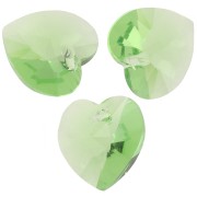 Coeur PureCrystal 6228 14.4x14 mm - Reinvented Peridot x1|raw }}