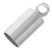 Embouts pour cordon 4 mm - Argenté x10|raw }}