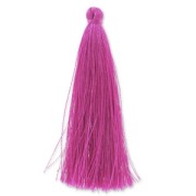 Pompon imitation soie 88-93 mm Fuchsia x1|raw }}