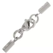 Argent 925 fermoir mousqueton infinity 13 mm x1 - Fermoirs argent 925