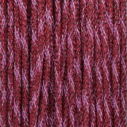 Fil nylon tressé métallisé 0.85 mm - Premium - Rouge - Rose x10m